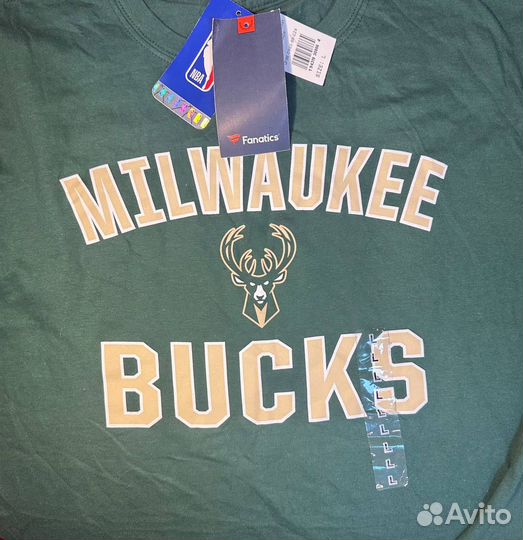 Футболка Fanatics Milwaukee Bucks L