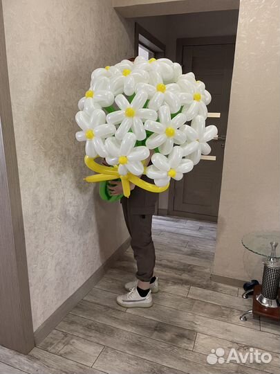 Цветы из воздушных шаров