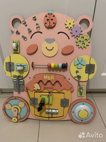 Бизиборд мишка kindersmart