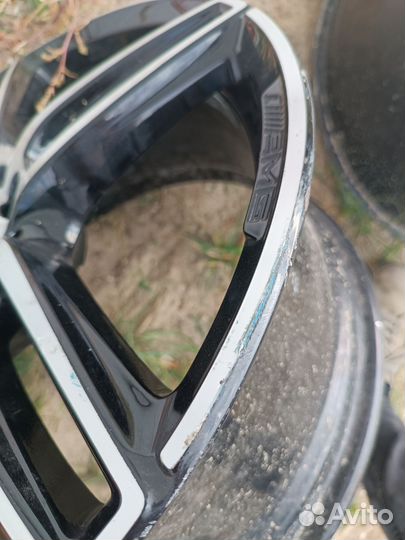 Диск литой r19 mercedes E-class w213 AMG чёрный