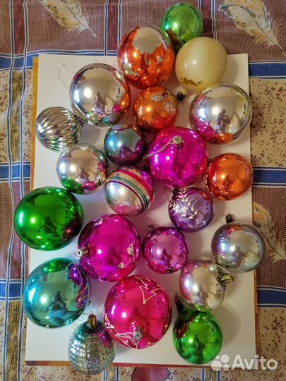 Елочные игрушки СССР