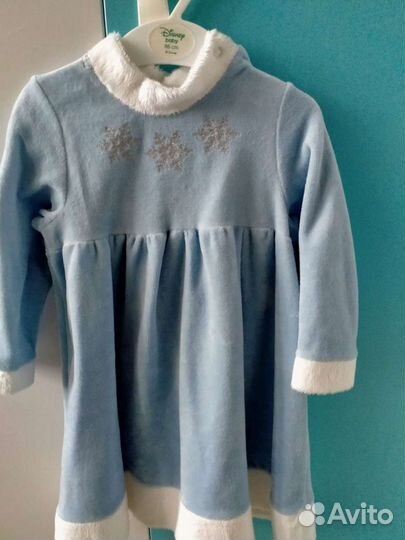 Платье для девочки 74 80 86