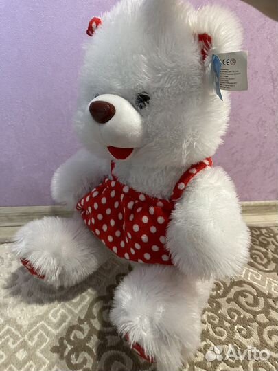 Плюшевый медведь новый