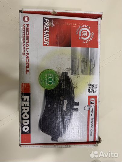 Тормозные колодки fedoro fdb1978