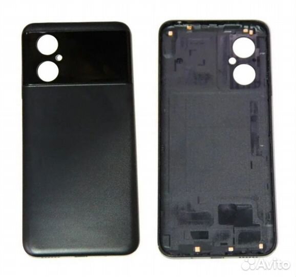 Задняя крышка Xiaomi Poco M4 5G Черн