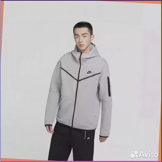 Зип худи Nike Tech Fleece (Арт: 41509)