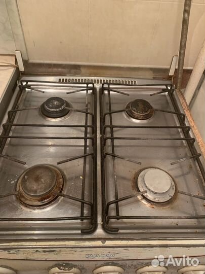 Газовая плита бу 4 конфорки