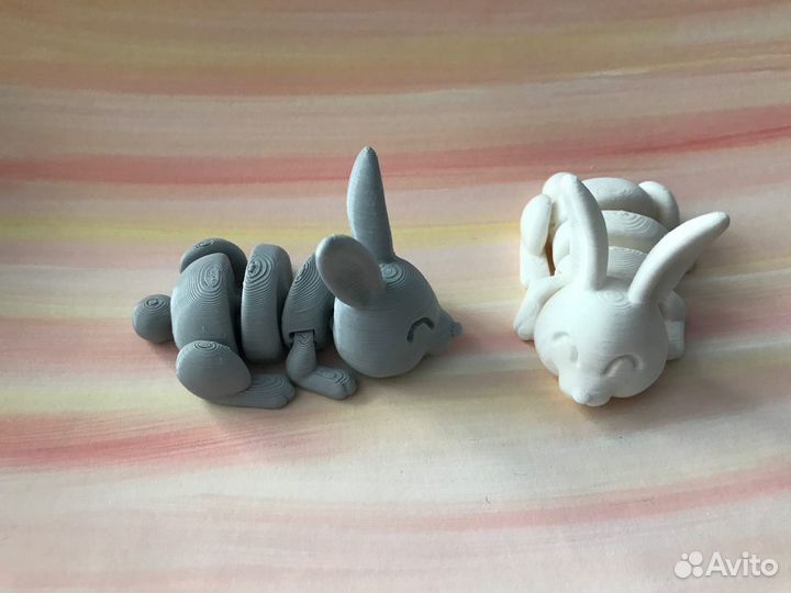 Кролик (Зайчик). Гибкая игрушка