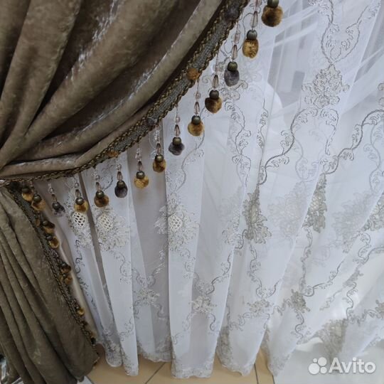 Готовые шторы и тюли готовые