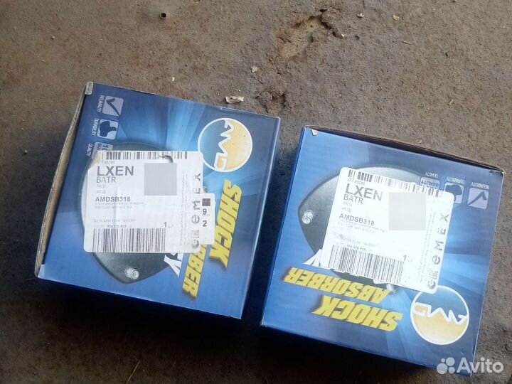 Опоры стоек. Крабы