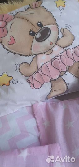 Бортики для детской кроватки