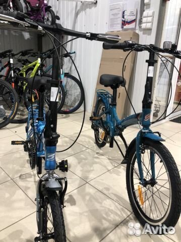 Велосипед stels складной