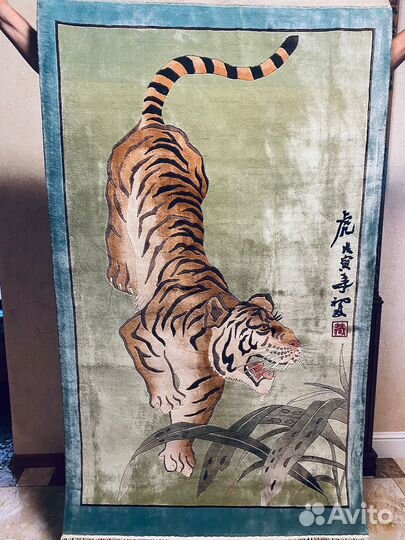 Ковер из натурального шелка из Непала ручной работ