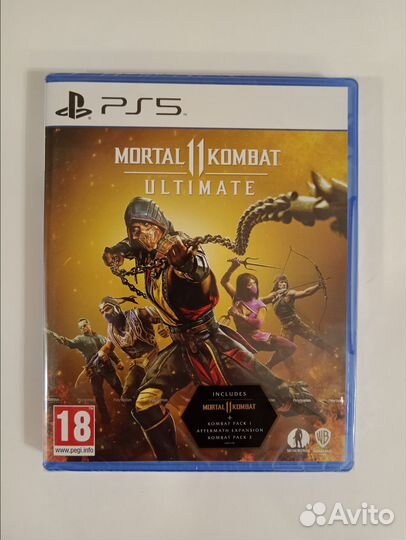 Новые Игры Mortal Kombat на Sony PS 4, 5