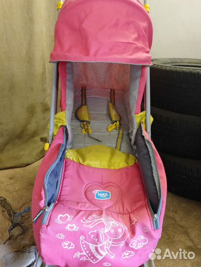 Коляска санки