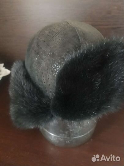 Шапка зимняя меховая женская