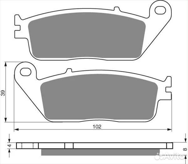Тормозные колодки Yongli ylf23
