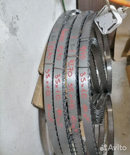 Полотно для пилы, пилорамы по дереву 4026 мм х 35