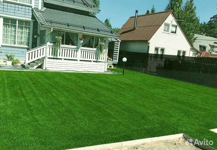 Рулонный газон