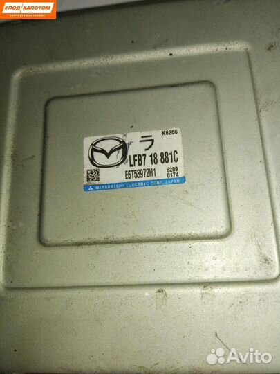Блок управления двигателем Mazda 3 BK LF8718881C