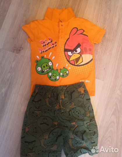 Вещи пакетом на мальчика 104 110 116