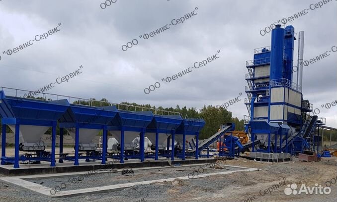 Асфальтобетонный завод серии рт-120 (120 т/ч)