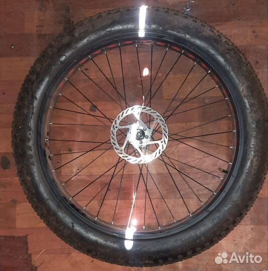 Колесо для велосипеда фэтбайк в сборе