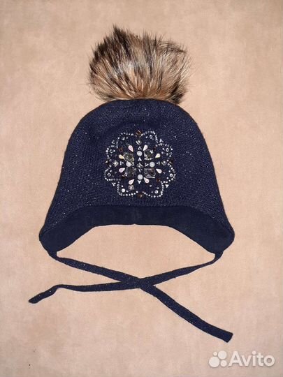 Шапка зимняя Maxval для девочки 50 52