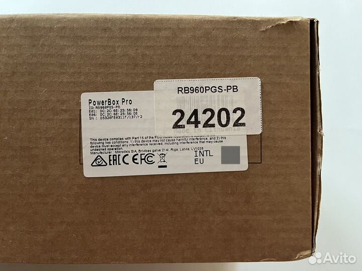 Mikrotik RB960PGS-PB PowerBox Pro
