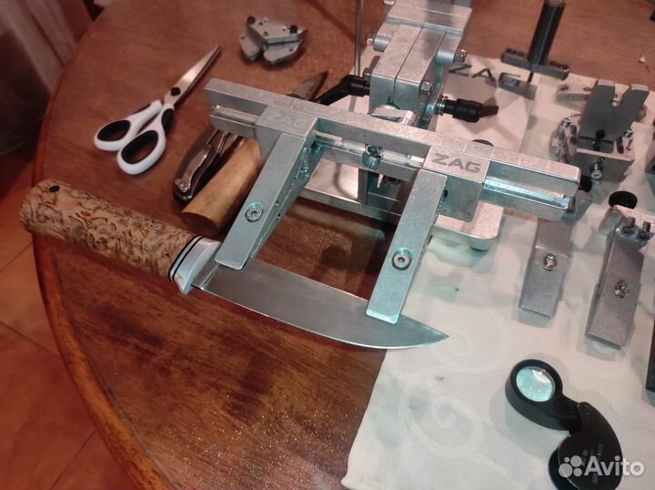 Заточка ножей, ножниц, ремонт, изготовление