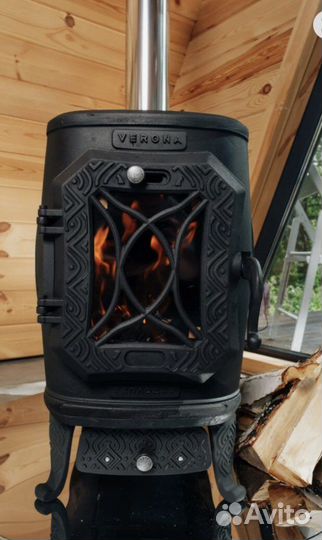 Печь чугунная отопительная