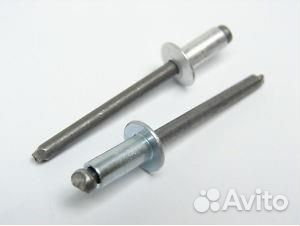 Заклепка 3/16 белая(390402200)