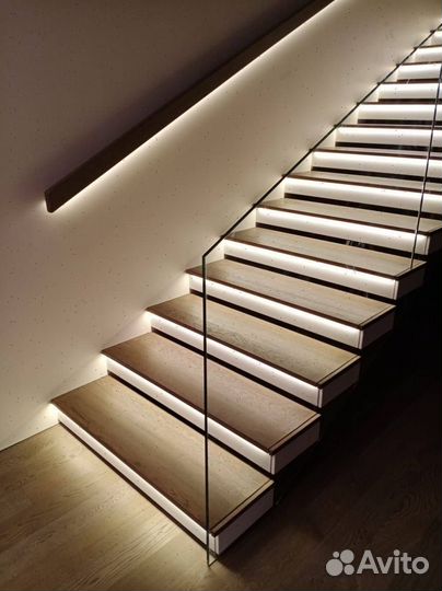 Стеклянные перила