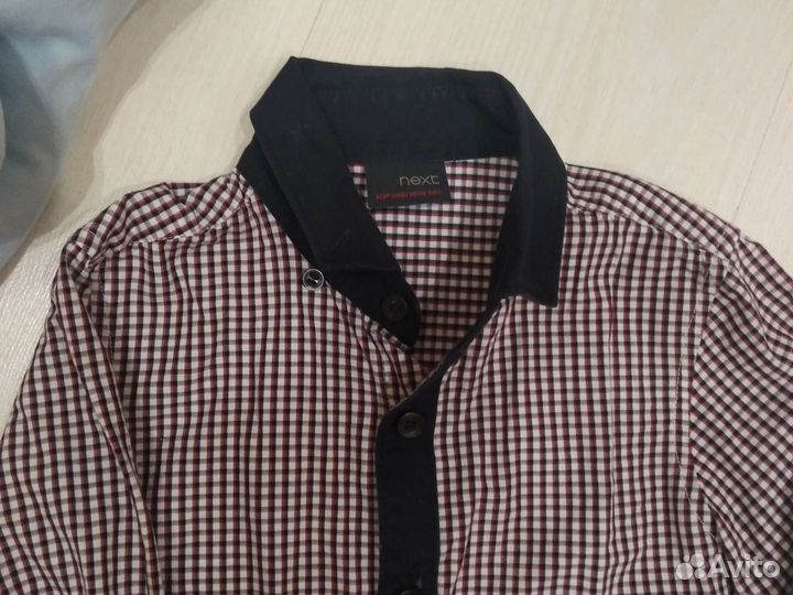 Рубашка next 98 на мальчика