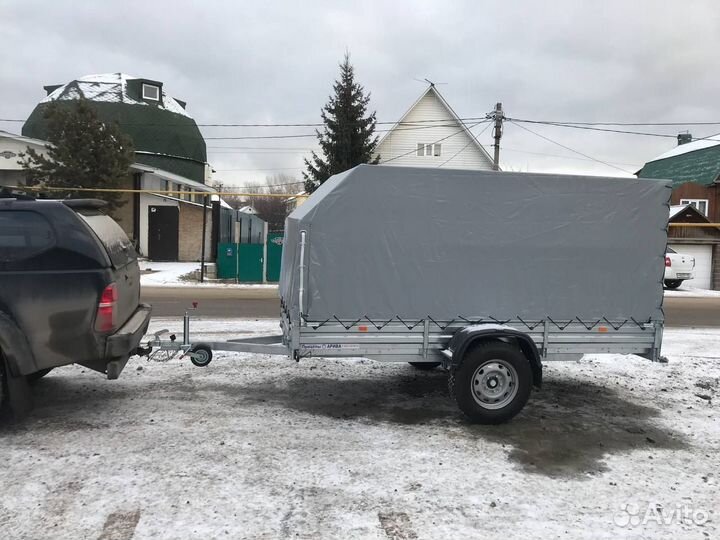 Прицеп усиленный, для бездорожья. Рессоры 5листов