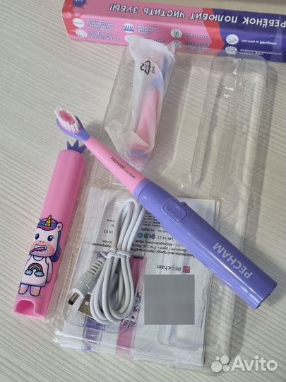 Детская электрическпя зубная щётка Pecham