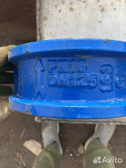 Обратный клапан межфланцевый Dn125 Pn16(новый)