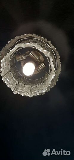 Хрустальная люстра СССР винтаж