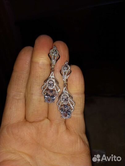 Серебряные серьги