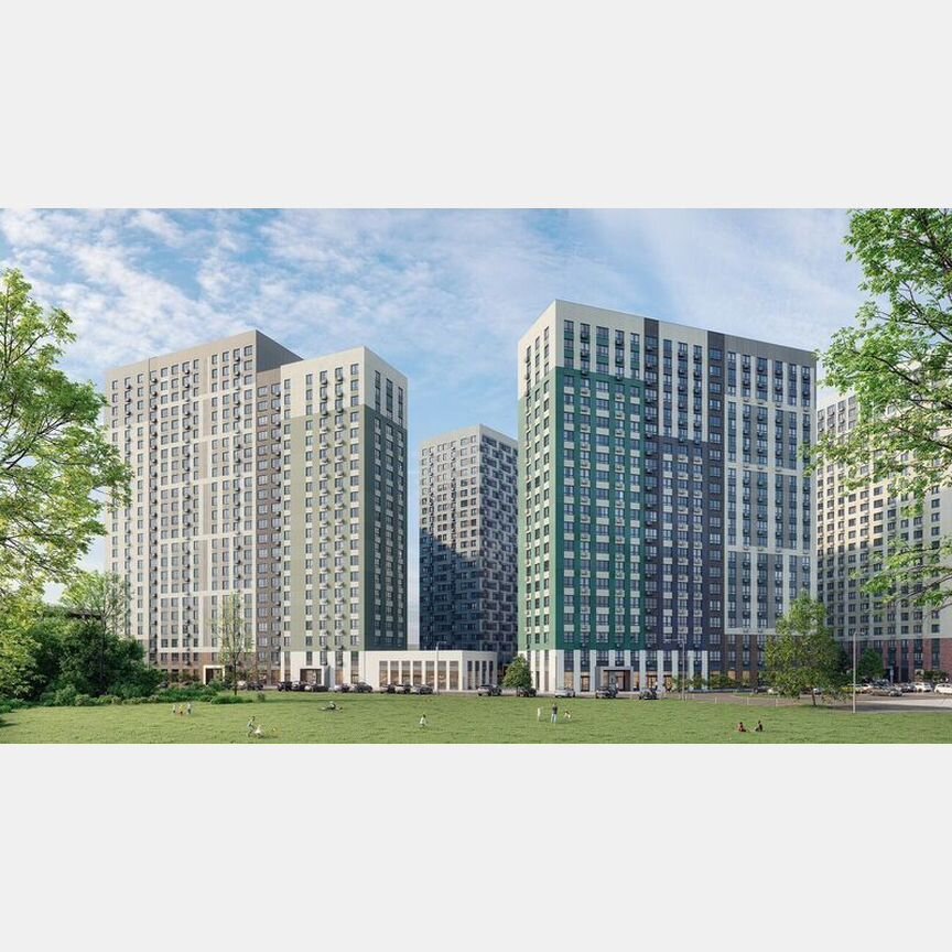 3-к. квартира, 76,6 м², 11/23 эт.