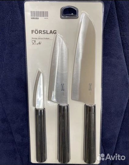 Набор кухонных ножей förslag IKEA