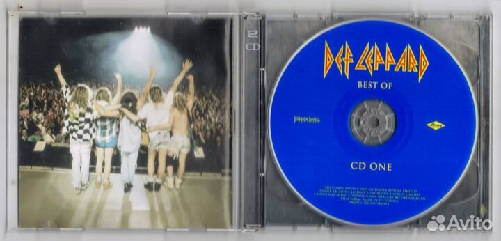 Def Leppard. Best Of. Сборник. 2 CD. Германия. 200