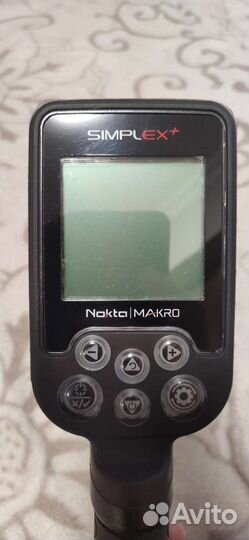 Металлоискатель noktа mаcro simplex plus