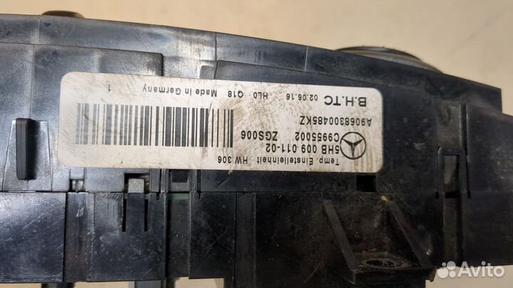 Переключатель отопителя Mercedes Sprinter