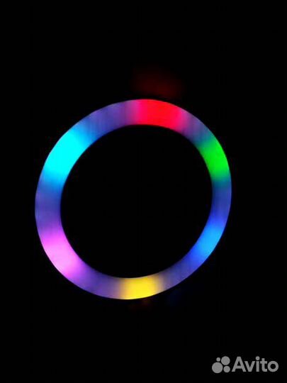 Кольцевая Лампа Цветная