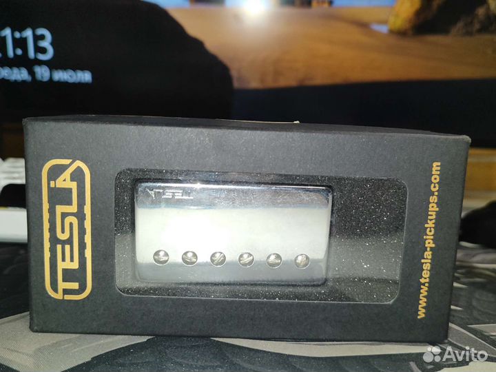 Звукосниматель Tesla plasma-x1-cr-ne