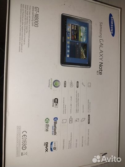 Планшет samsung galaxy Note 10.1