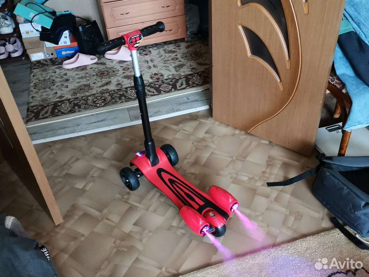 Самокат детский трехколесный kreiss