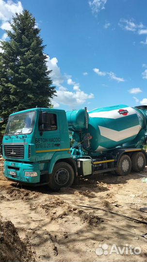 Доставка бетона м50-м450