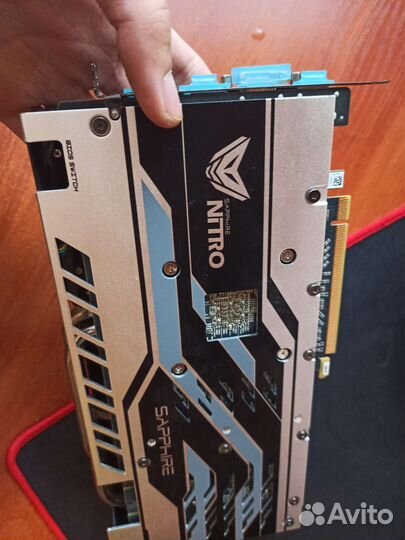 Видеокарта amd rx580 4gb Sapphire